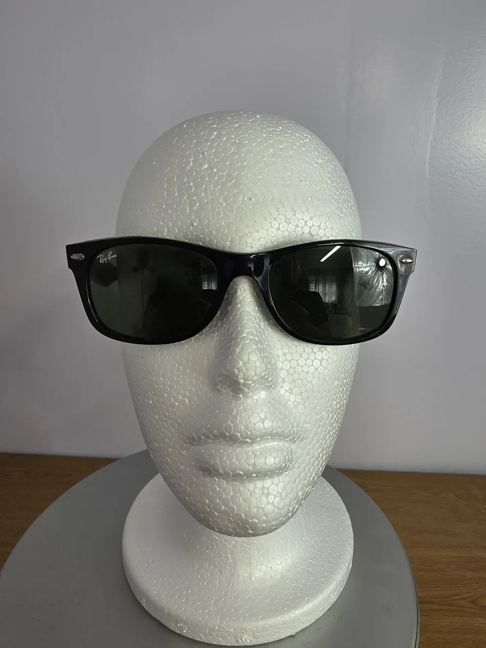 Ray-Ban Rectangle Sunglasses Black Full Rim Frames